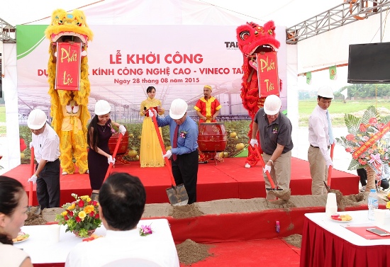 Vingroup khởi công nhà kính đầu tiên trồng nông sản sạch ảnh 1